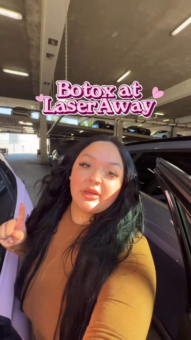 Instagram post by @therealpinklibra for LaserAway. Caption reads: Touch ups at @laseraway 💗💗 #LApromotion....