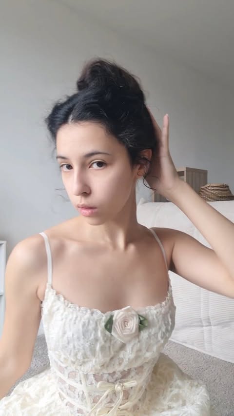 Instagram post by @lunamyosotis for LaceMade. Caption reads: Wearing @lacemadeofficial....