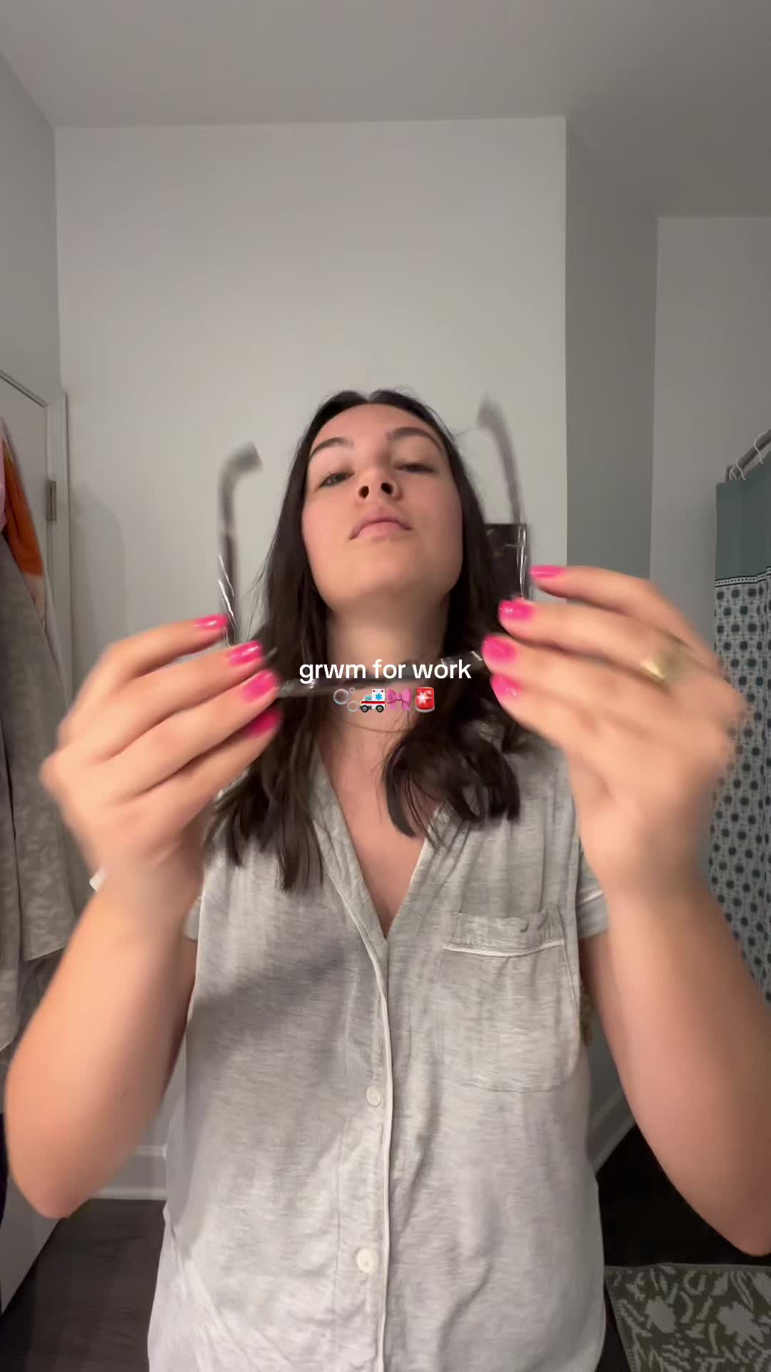 TikTok post by @life.with.l3x for artnaturals. Caption reads: [...] my pre-shift routine  • products from....