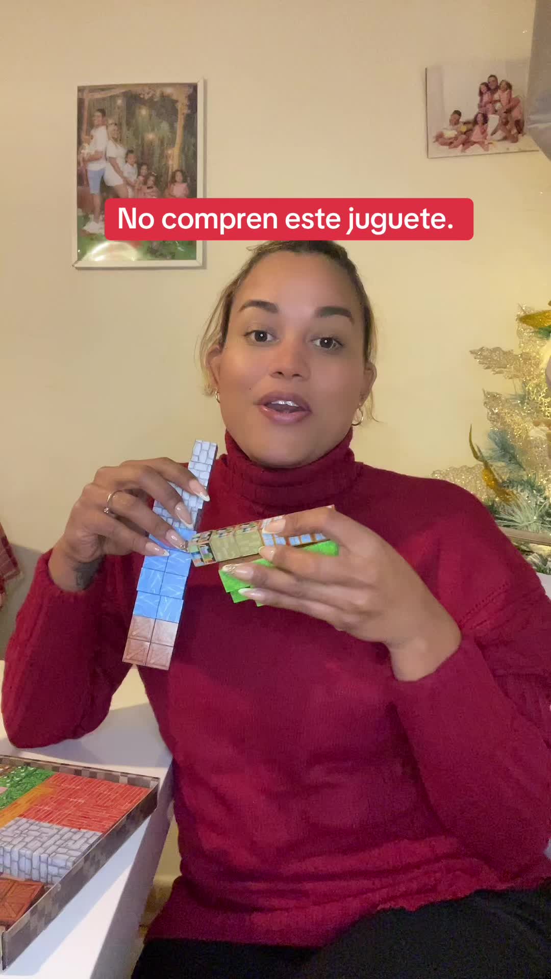 TikTok post by @jesely0197 for Magnetopia. Caption reads: @Magnetopia #giftideas #magneticblocks #magnets....