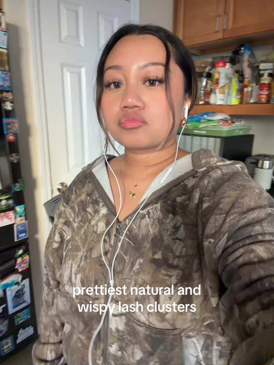 TikTok post by @meganators3000 for Fowendia Lashes. Caption reads: @Fowendia Lashes in the style “freya” are one of....