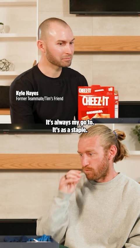 Instagram post by @tim.ream13 for Cheez-It. Caption reads: [...] but the REAL mvp of my pack is @cheezit....