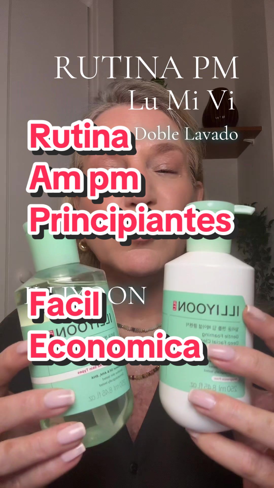 TikTok post by @evasachsdesigns for TIRTIR. Caption reads: [...] US @Herbloom @numbuzin @TIRTIR Inc. @Medik8....