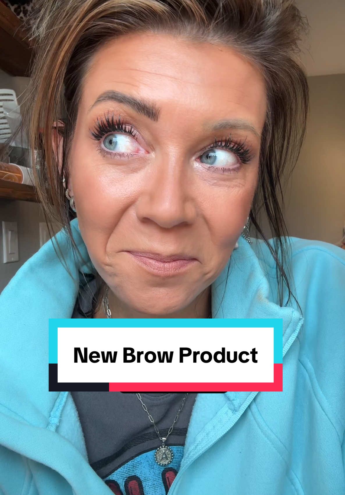 TikTok post by @ashmartodam for iMethodBeauty. Caption reads: iMethods new brow pen is a perfect 10! Fills in....