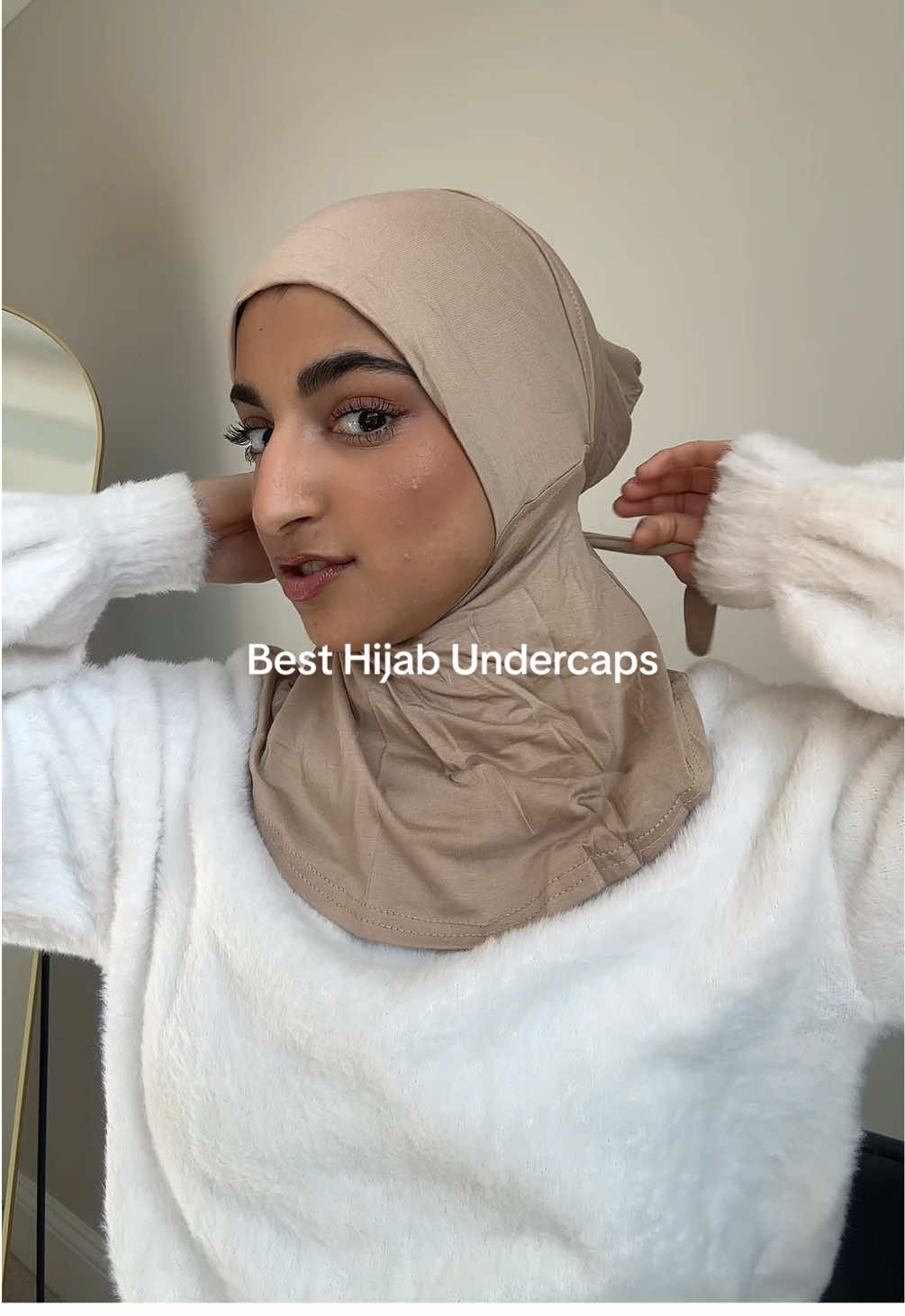 TikTok post by @lifewithaimanj for VOILE CHIC. Caption reads: Hair damage? We do NOT know her @voilechic .