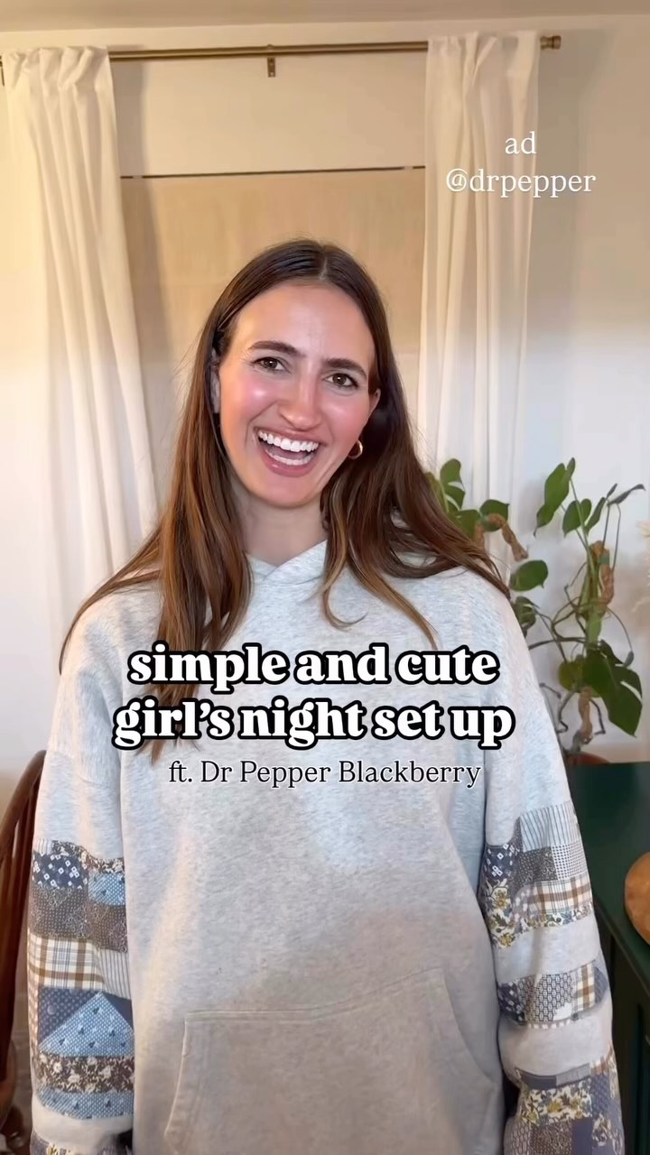 Instagram post by @abigailghoward for Dr Pepper. Caption reads: #ad My perfect girls night includes smores and Dr....