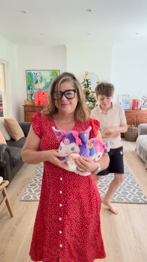 Instagram post by @oursunshinejourney for Prima Toys. Caption reads: I told Elijah if he would be my back up dancer I....