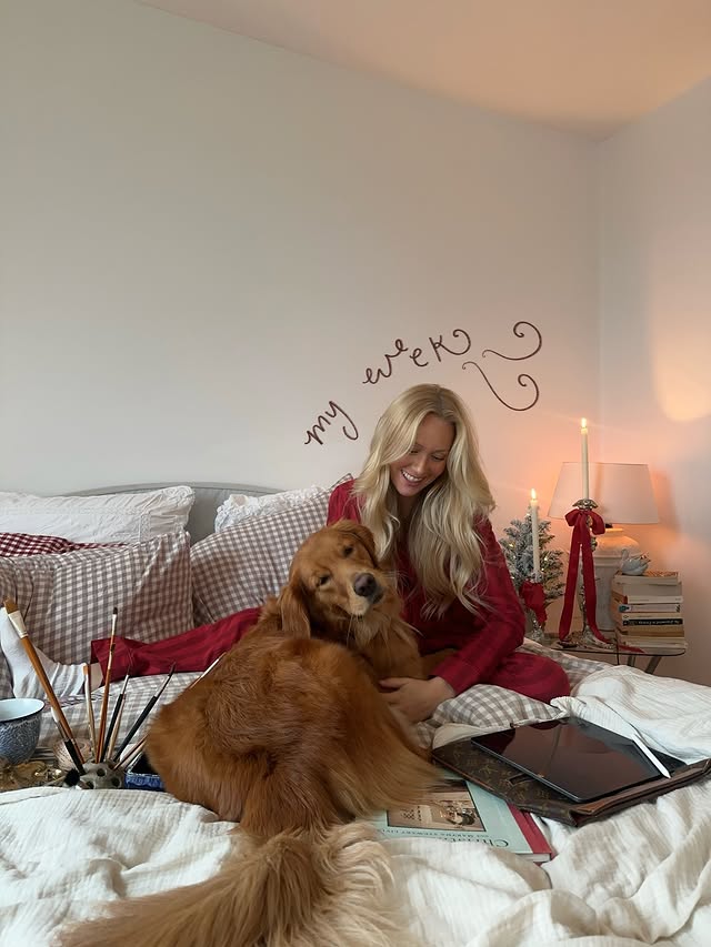 Instagram post by @alistrations_ for Chelsea Peers. Caption reads: [...] ad
.
. Me and Malcolm wearing all....