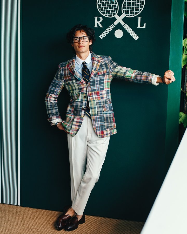 Instagram post by @callummullin for Vision Express. Caption reads: [...] on #PoloEyewear #RLTennis #VisionExpress a d.