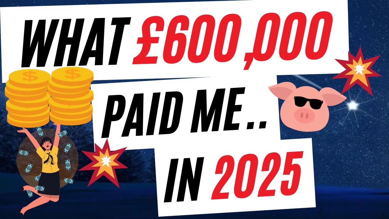 YouTube post by @TheCompoundingInvestor for Trading 212. Caption reads: Passive Income: What a £600,000 Dividend Portfolio....