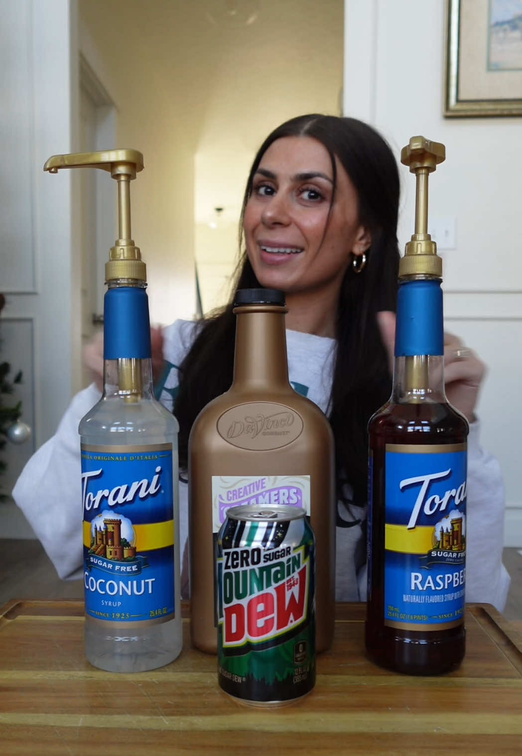 TikTok post by @cam.price18 for Mountain Dew. Caption reads: [...] the new year off with my favorite drink 🍹 ✨....