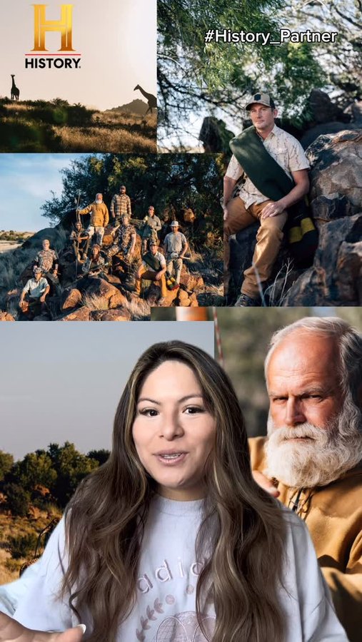 Instagram post by @latinafashionstyle for HISTORY. Caption reads: #Ad @alonehistory is now live on @historytv every....