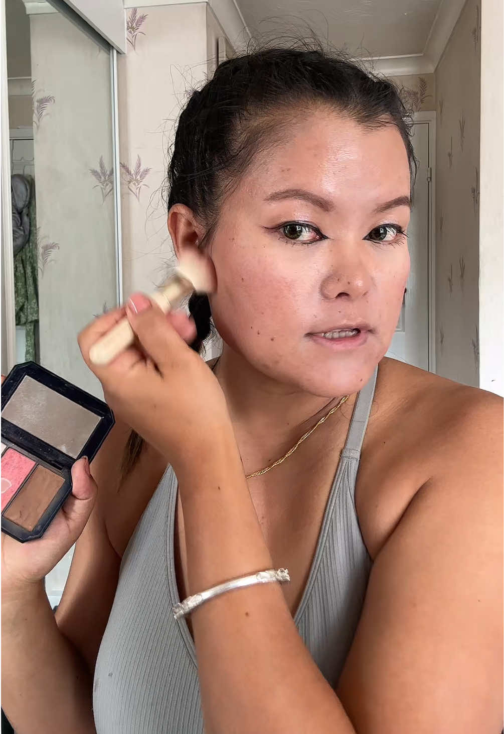 TikTok post by @sunusunuk03 for Missha. Caption reads: [...] use my code: SUNUk15 for extra discount....