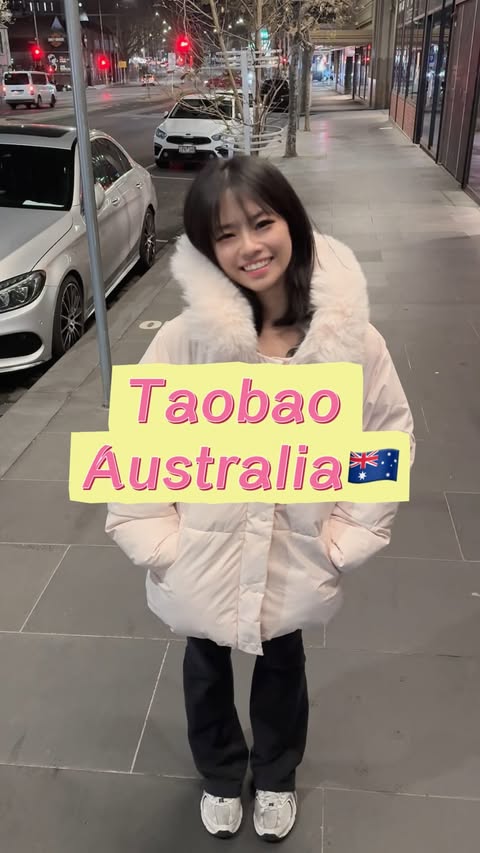 Instagram post by @fivefootsmol for Taobao. Caption reads: POV: you just found out Taobao ships to Australia....