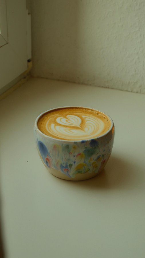 Instagram post by @ikape_espresso for 19grams. Caption reads: (Werbung/Ad) Every day is flatty day 🙌

Coffee of....