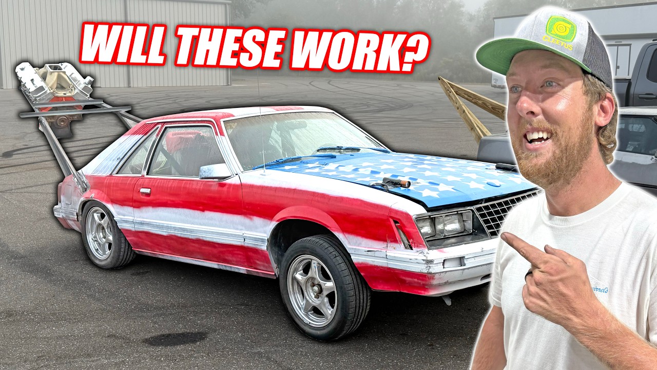 YouTube post by @CleetusM for Holley. Caption reads: Cheap Muscle Car Challenge Part 5.