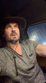 Instagram post by @iansomerhalder for Brother's Bond Bourbon. Caption reads: YO LA! Go to my stories RIGHT NOW if you’re in LA....