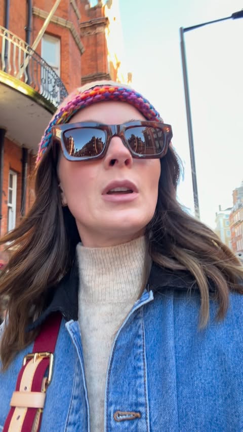 Instagram post by @nicolachapman for Philip Kingsley. Caption reads: Today I took a trip to London to see....