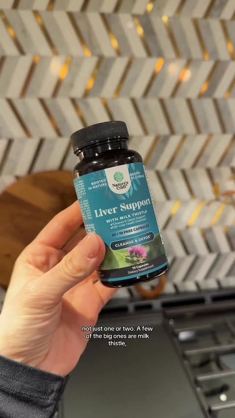 Instagram post by @dietitianwithtwins for iHerb. Caption reads: I’ve been way more intentional about liver support....