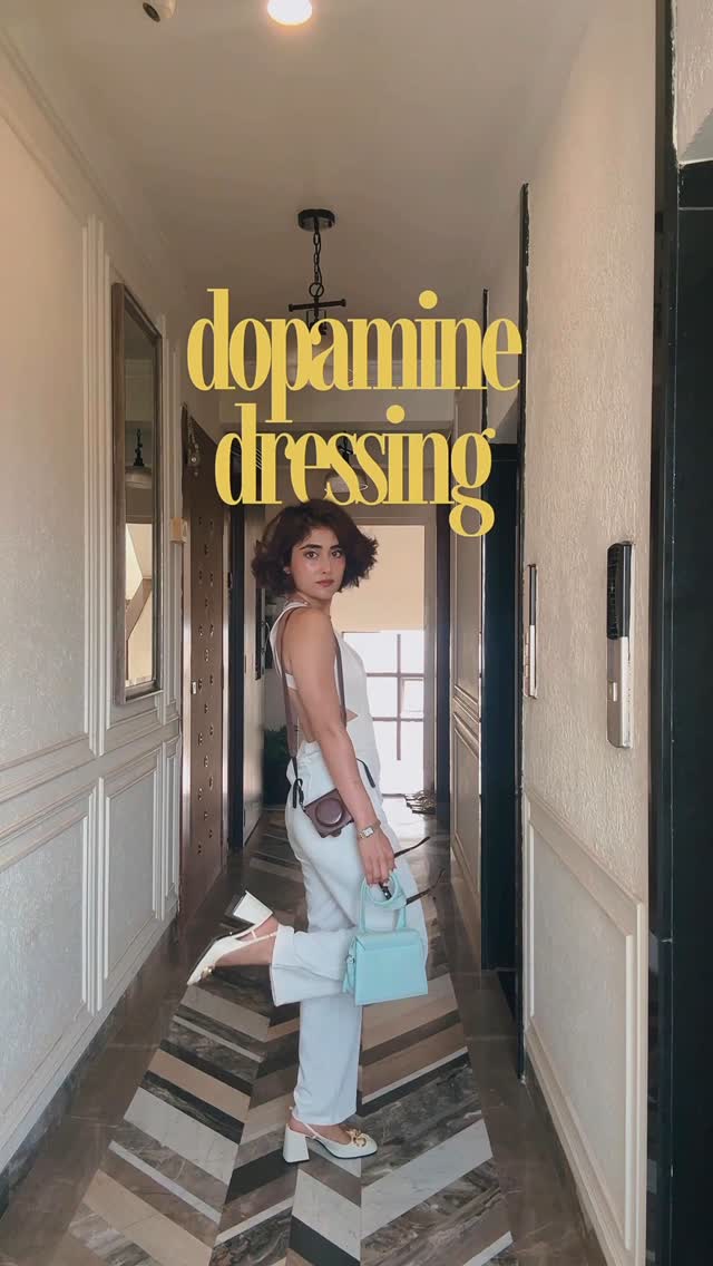 Instagram post by @hustlerani for Jacquemus. Caption reads: blowout sponsored by bombay humidity, a few moons....