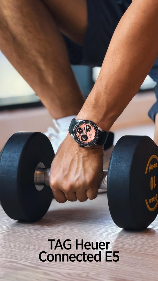 Instagram post by @smashpop for TAG Heuer. Caption reads: Craftsmanship and tech, both in one.
Tag Heuer....