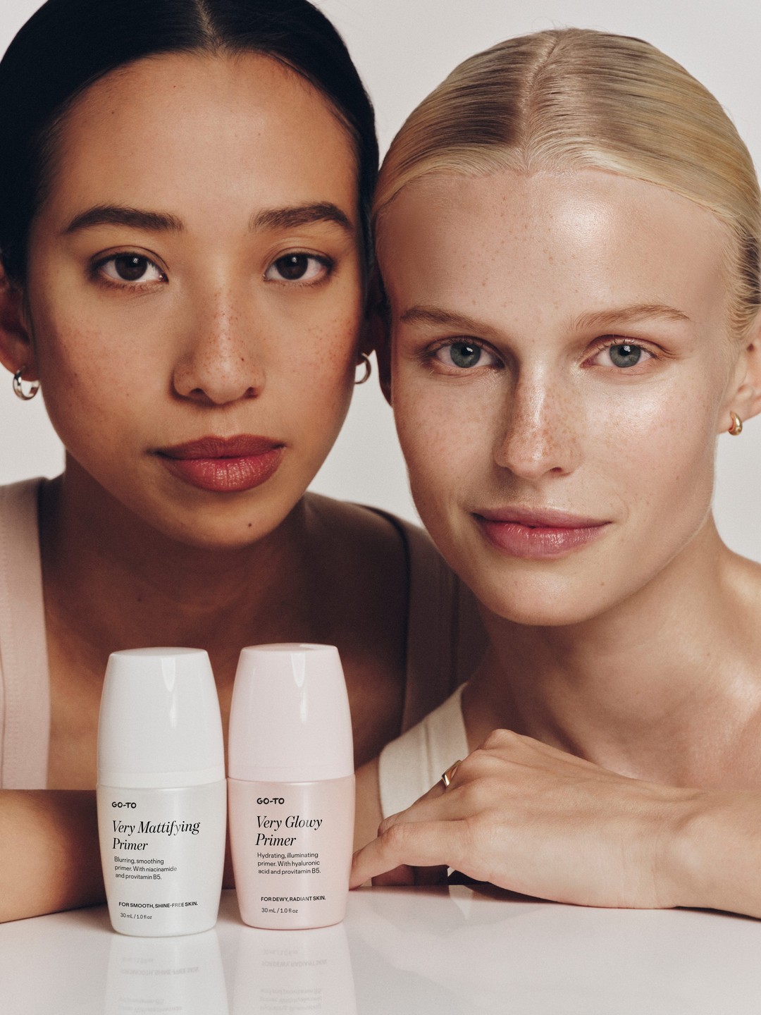 Instagram post by @zotheysay for Go-to Skincare. Caption reads: Skin, meet primers. Two skincare-infused formulas.....