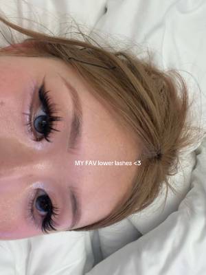 TikTok post by @c.ndyc for Ninetynine Dreams. Caption reads: [...] LASHES <3 #lowerlashes #lashes....