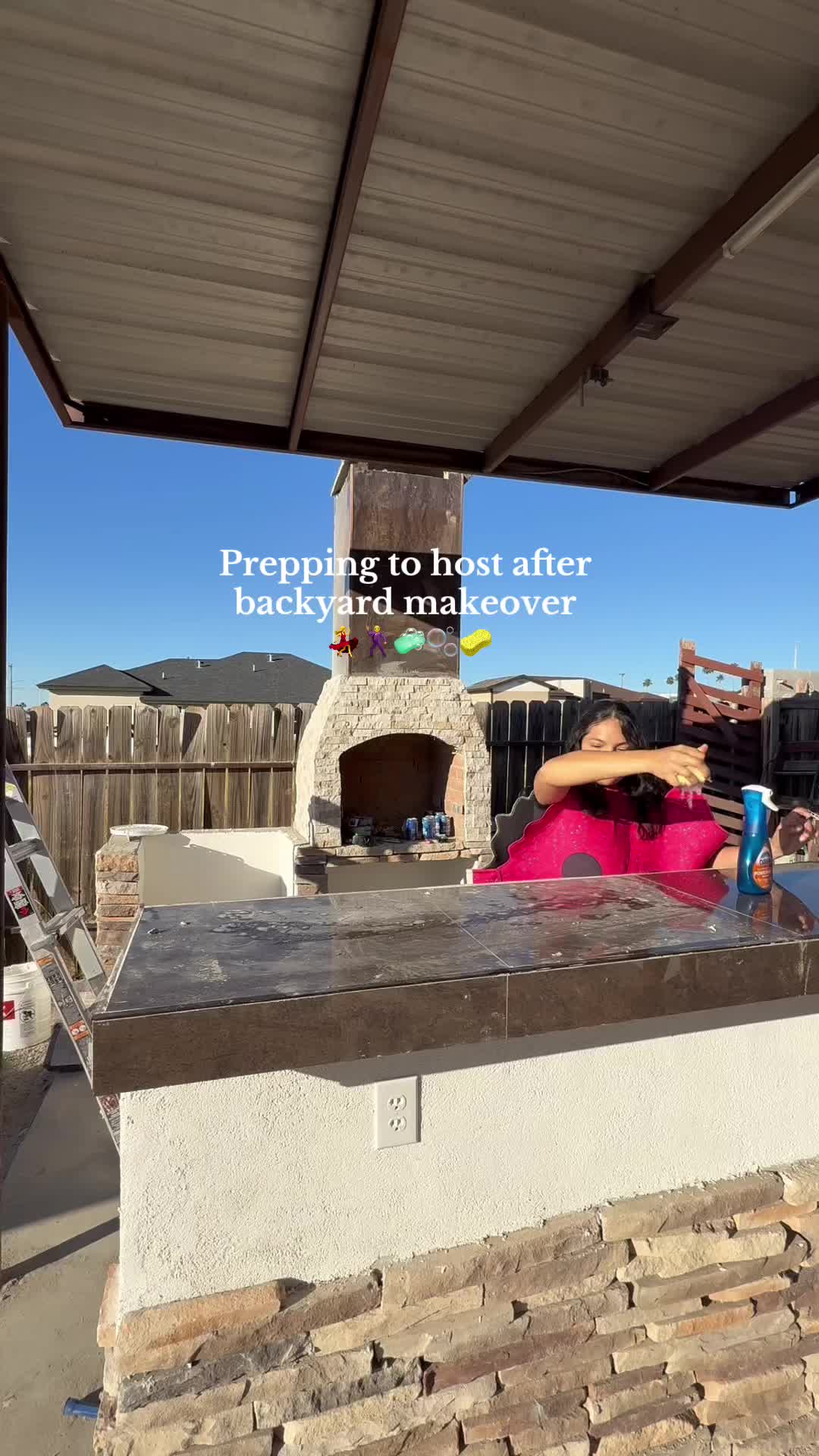 TikTok post by @smilleyy_2 for Scrub Daddy. Caption reads: AFTER CLEANING ALL DAYYY, we’re finally ready for....