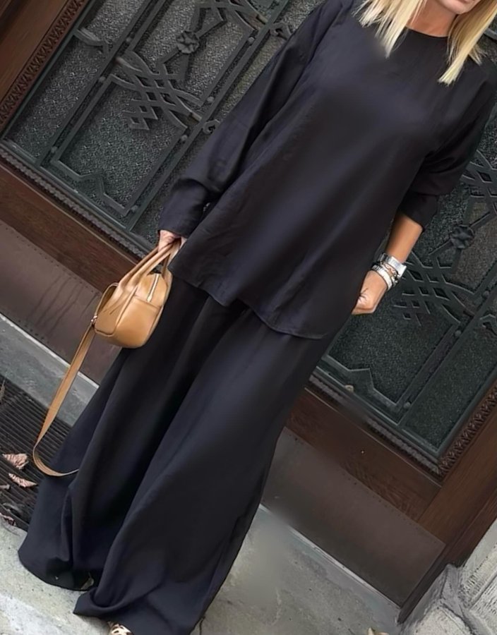 Instagram post by @marzenantosik for Bonprix. Caption reads: Black set @bonprix 

#yesbonprix #bonprix....