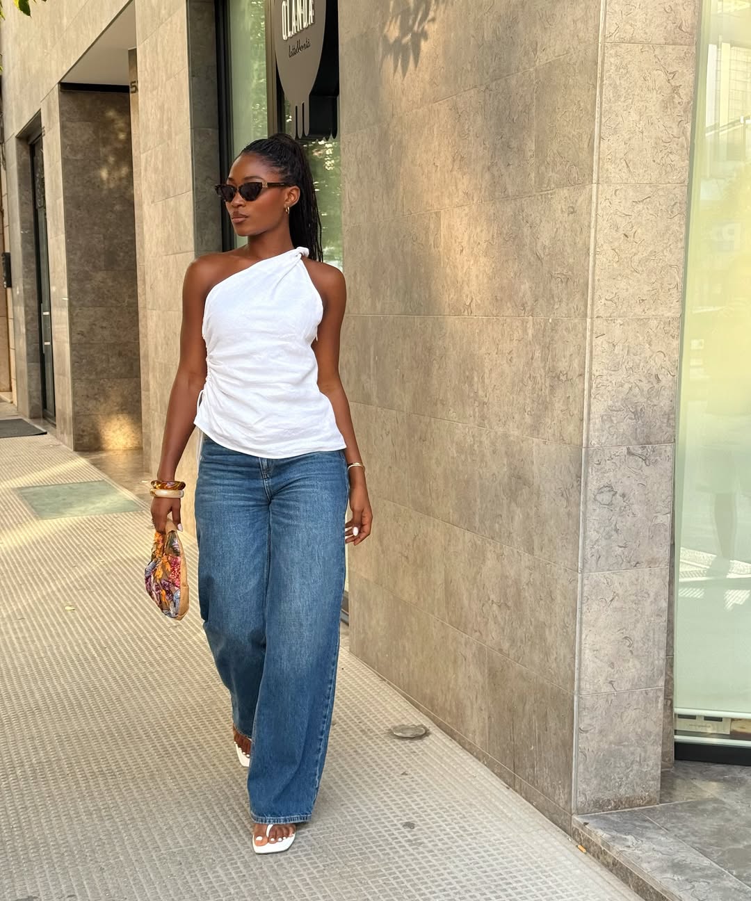 Instagram post by @yacinelusaku for DISSH. Caption reads: quick outfit check 🤍
@dissh #collab 

Outfit....