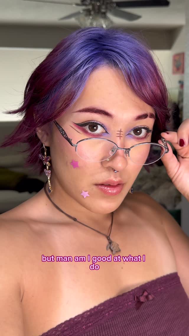 Instagram post by @sillyyerba for Arctic Fox Hair Color. Caption reads: I can’t believe I was able to even wait this long....