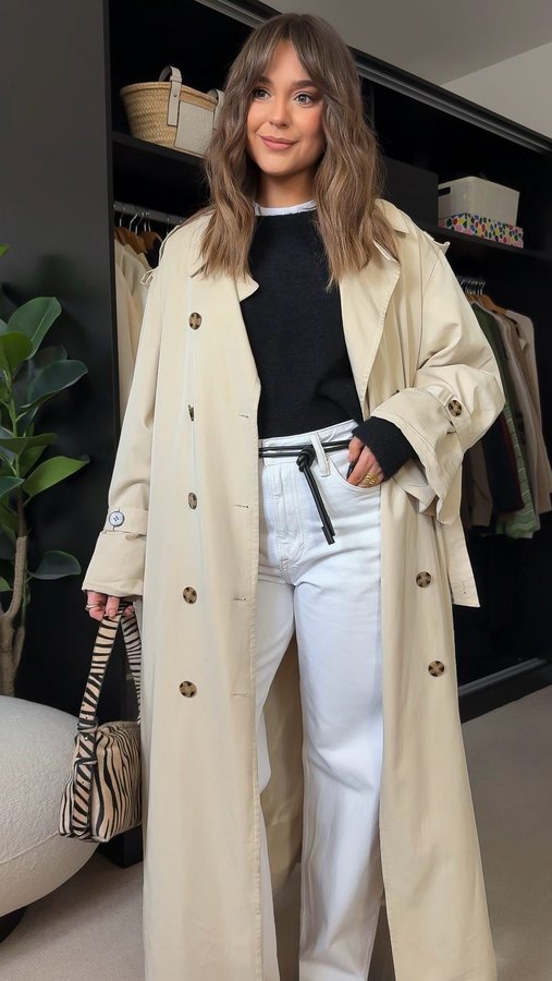 Instagram post by an influencer for BrandAlley UK. Caption reads: [...] Jumper: Malene Birger via @brandalleyuk....