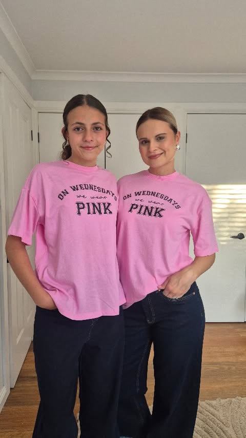 Instagram post by an influencer for Best&Less. Caption reads: On Wednesdays we wear pink 🩷 Mean Girls....