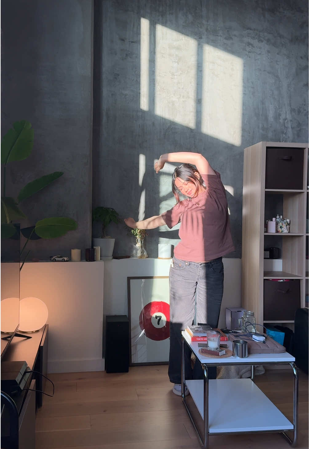 TikTok post by @roxyyanaya for Homeika. Caption reads: adulting means getting excited about a new vacuum…....