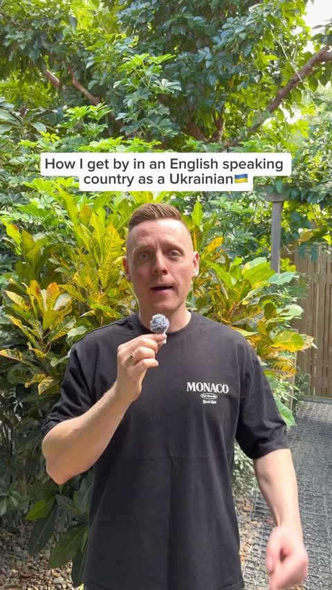 Instagram post by @interculturallife_ for ELSA Speak. Caption reads: I often get asked how I improved my English. The....