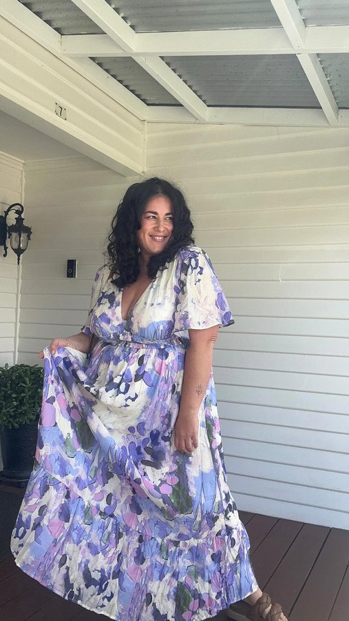 Instagram post by @thehousethatjessbuilt for Salty Crush. Caption reads: Ad – Been a minute since I shared an outfit 👀....