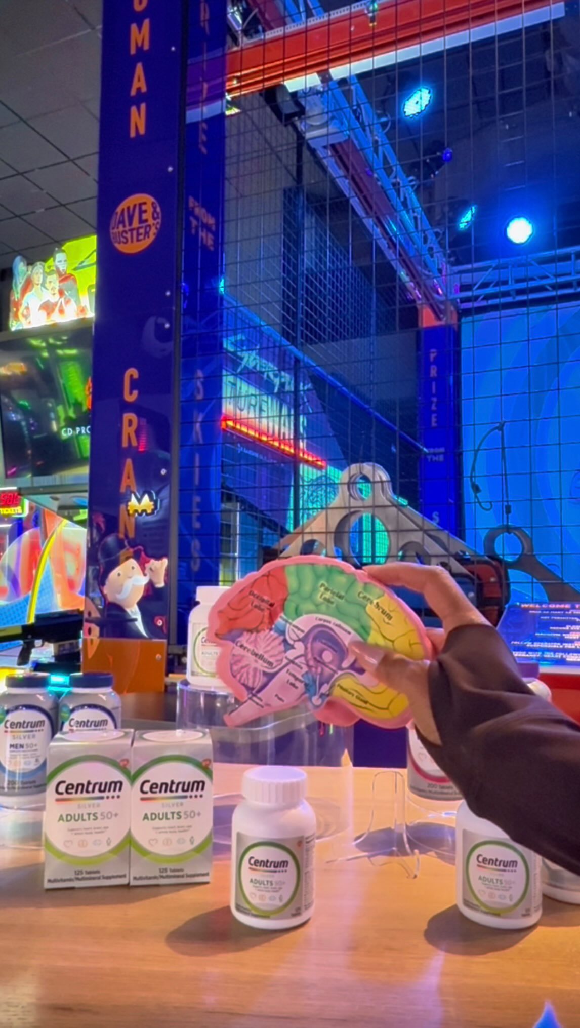 Instagram post by @whatsupwith_mj for Centrum. Caption reads: My daily Centrum Silver routine isn’t just a....