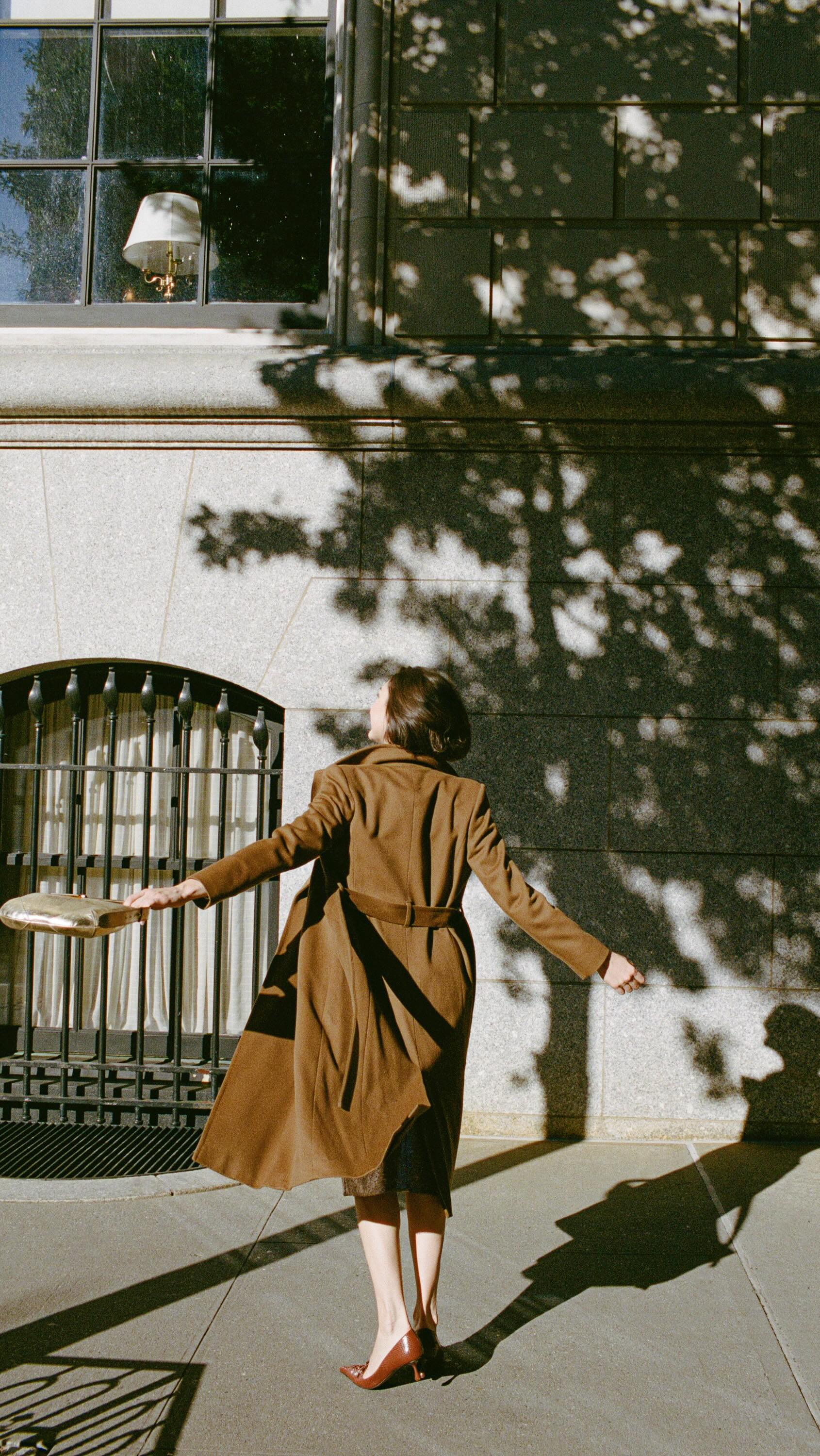 Instagram post by @katebartlett for Jimmy Choo. Caption reads: day to night in my favorite pair of @jimmychoo’s....