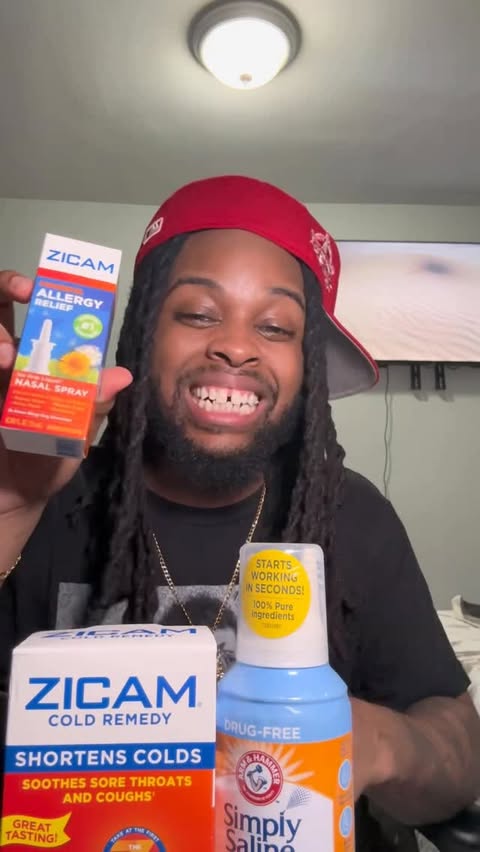 Instagram post by @closedcaptioning_ for Zicam. Caption reads: THANK YOU SO MUCH @zicam 🥹👏🏾.