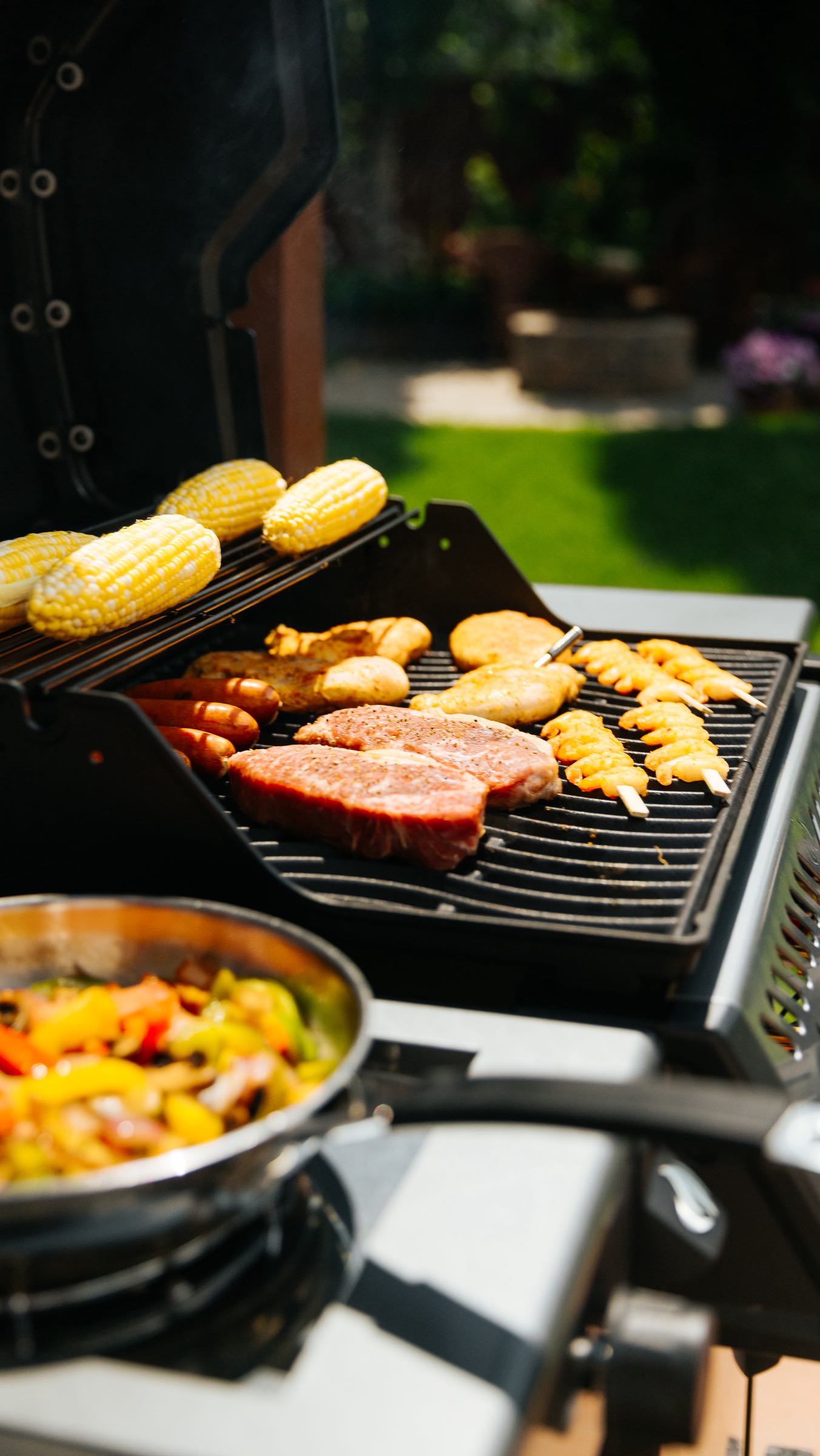 Instagram post by @bradboyko for Napoleon Grills. Caption reads: #ad This Saturday soundtrack is brought to you by....