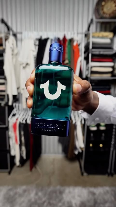 Instagram post by @zaycamm for True Religion. Caption reads: Bold in confidence and always true @truereligion....