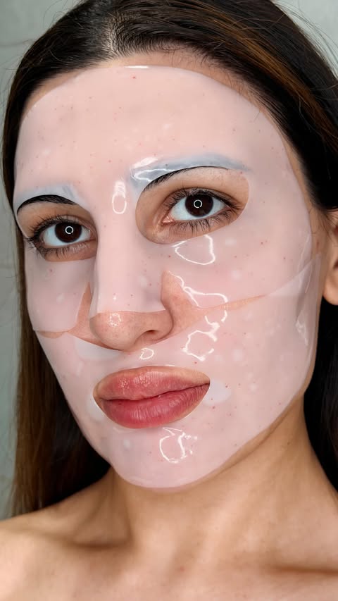 Instagram post by @maggie_tamm_ for APRILSKIN. Caption reads: [...] skin feels soft, balanced, and glowy ✨....