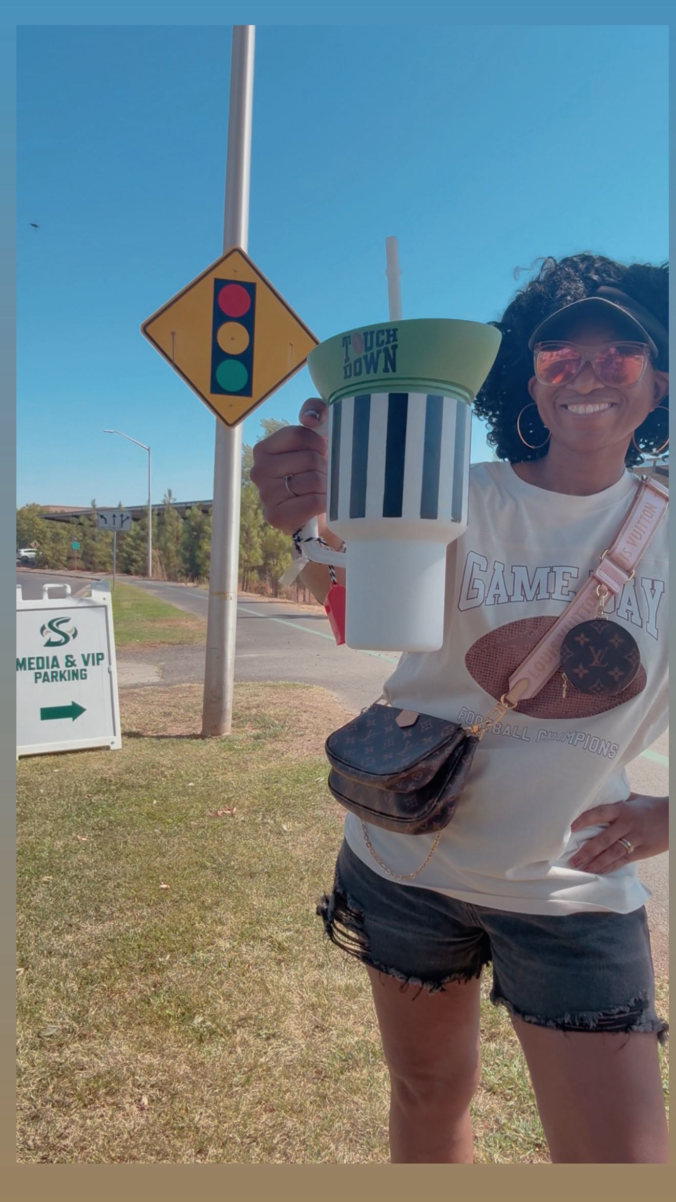 Instagram post by @girlbossmommie_x3 for Chick-fil-A. Caption reads: #hosted Are you ready for some 🏈 

Thanks to the....