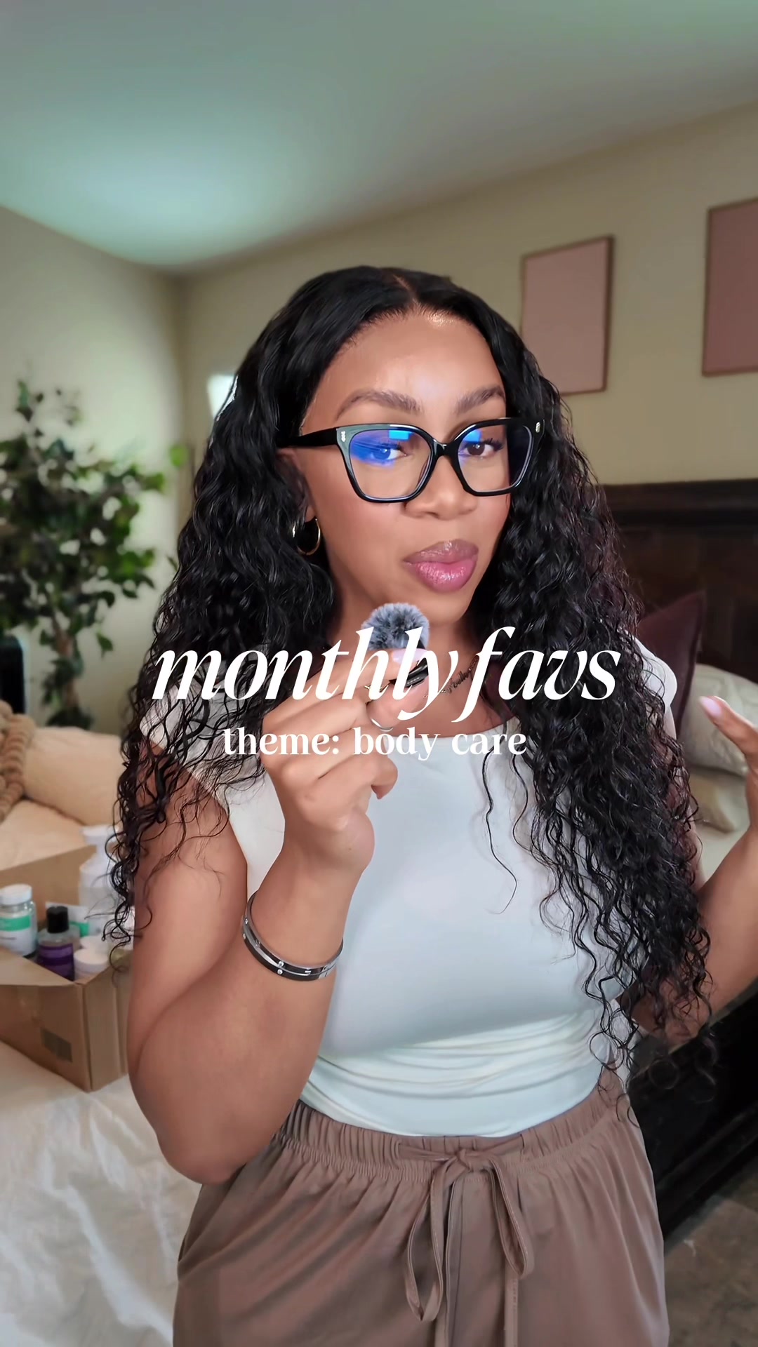 TikTok post by @missashhleigh for OUI the People. Caption reads: [...] @Naturium @Her Fantasy Box @Native @OUI the....