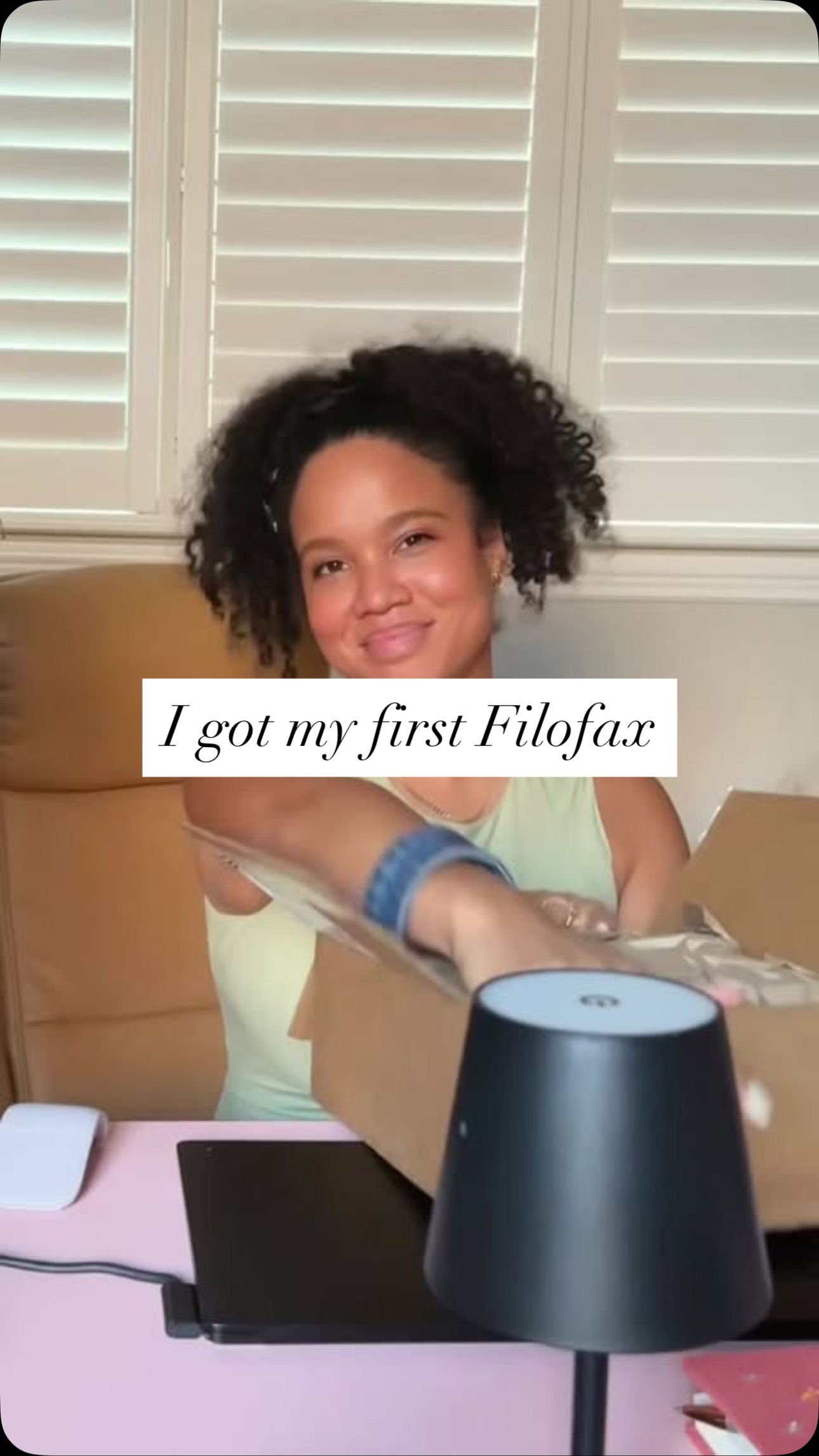 Instagram post by @saraida.cecilia for Filofax. Caption reads: I’ve been journaling every morning and it has....