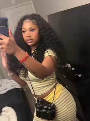 TikTok post by @iiamgrace_ for Sterly Hair Shop. Caption reads: Less than 5 minutes and these gorgeous curls 😍....
