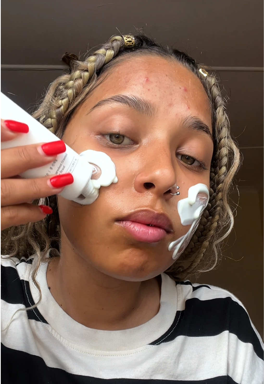 TikTok post by @bianca_klazen_dj for mixsoon. Caption reads: Koreans don’t skip sunscreen and now I get why ☀️✨....