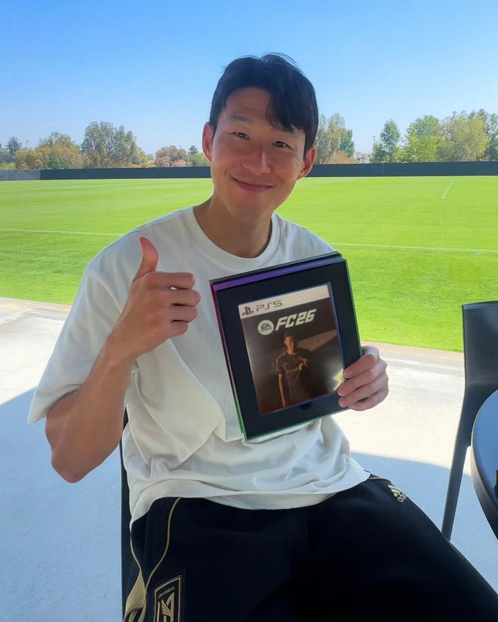 Instagram post by @hm_son7 for Major League Soccer. Caption reads: The game is here! Honoured to be one of the first....