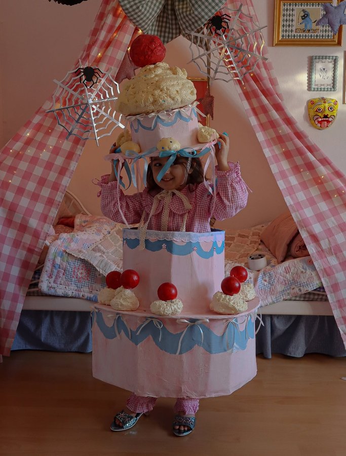 Instagram post by @celinebukulow for Olli Ella. Caption reads: Happy October 1st - let spooky season begin! 👻✨....