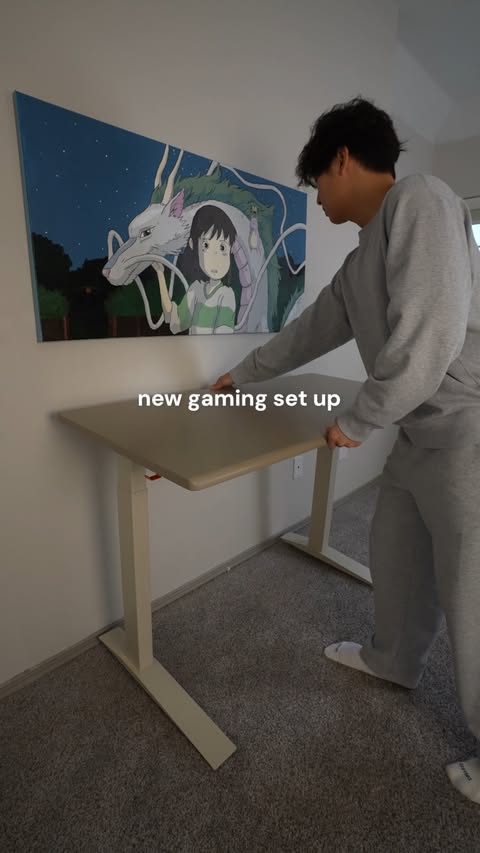 Instagram post by @derek.she for Autonomous. Caption reads: set up my new gaming station with me. 

coaster -....